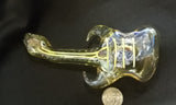 Hand Blown Glass Guitar Pipe