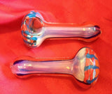 4 to 5-inch, Inside-Out, Color-Changing, Glass Pipe