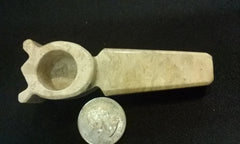 Onyx Tan Stone Carved Pipe