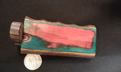 Large Colorful Wood Dugout