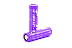 Efest (Purple) IMR 18650 (2500mAh) 35A 3.7v Battery Flat-Top
