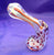 Free-Standing, Color-Changing, Leopard Spot, Glass Pipe